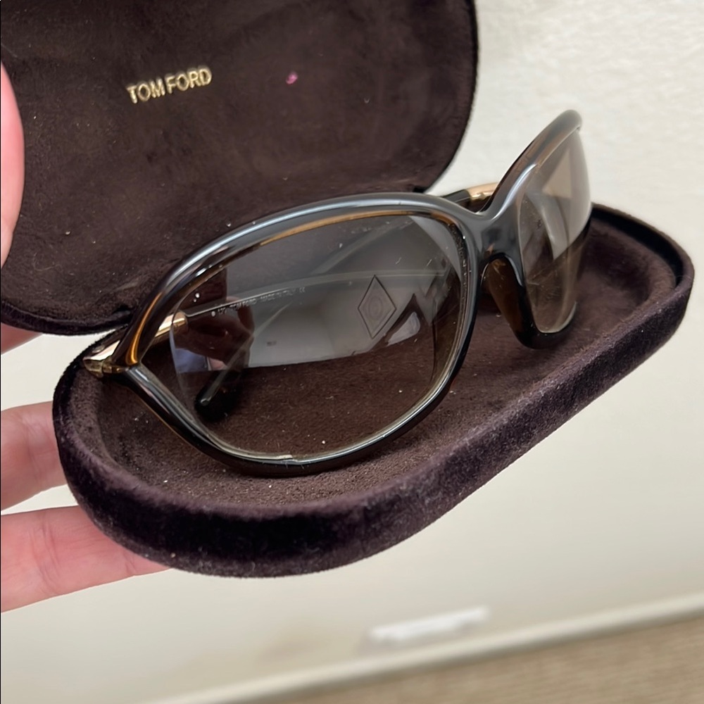 TOM FORD 😎 Raquel Brown Gradient Sunglasses - Picture 12 of 14